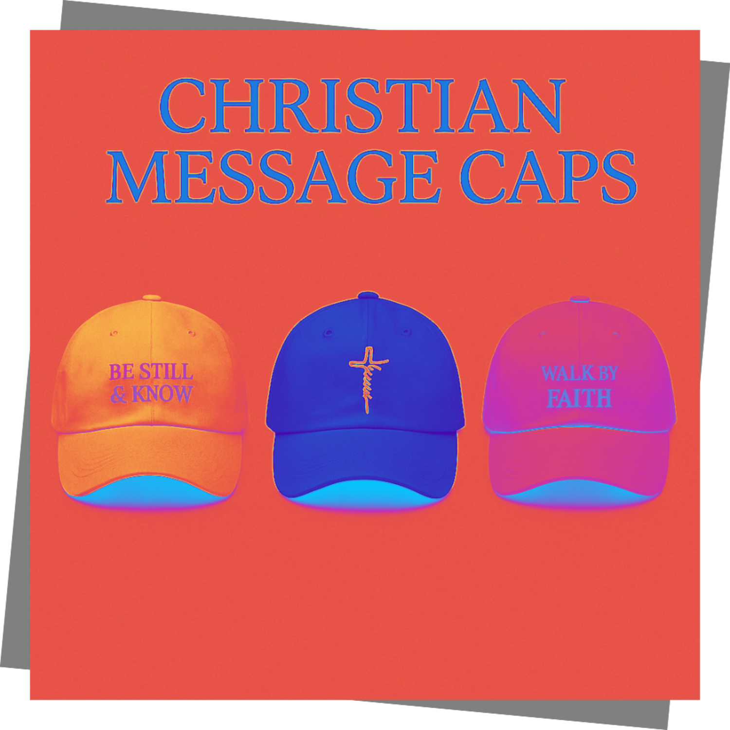 Christian Message: Caps